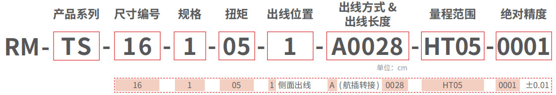 RM-TS 精密力控伺服拧紧系统 型号说明